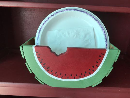 Watermelon Wood Basket